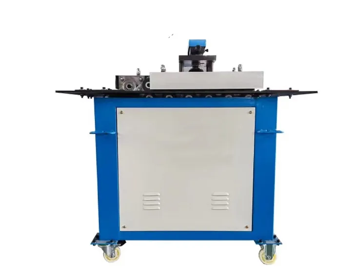 Taisnstūrveida kanālu bloķēšana bijušā ražošanas mašīna